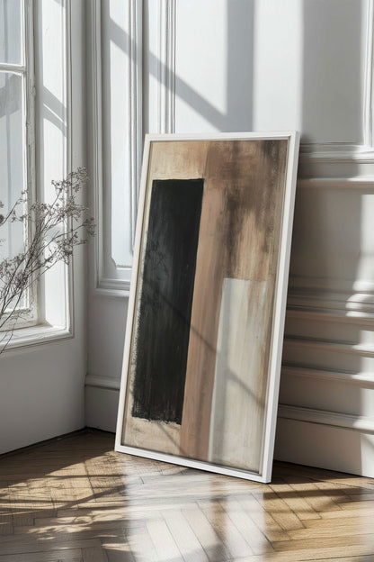 FADED STRUCTURES, Oeuvre sur toile étirée