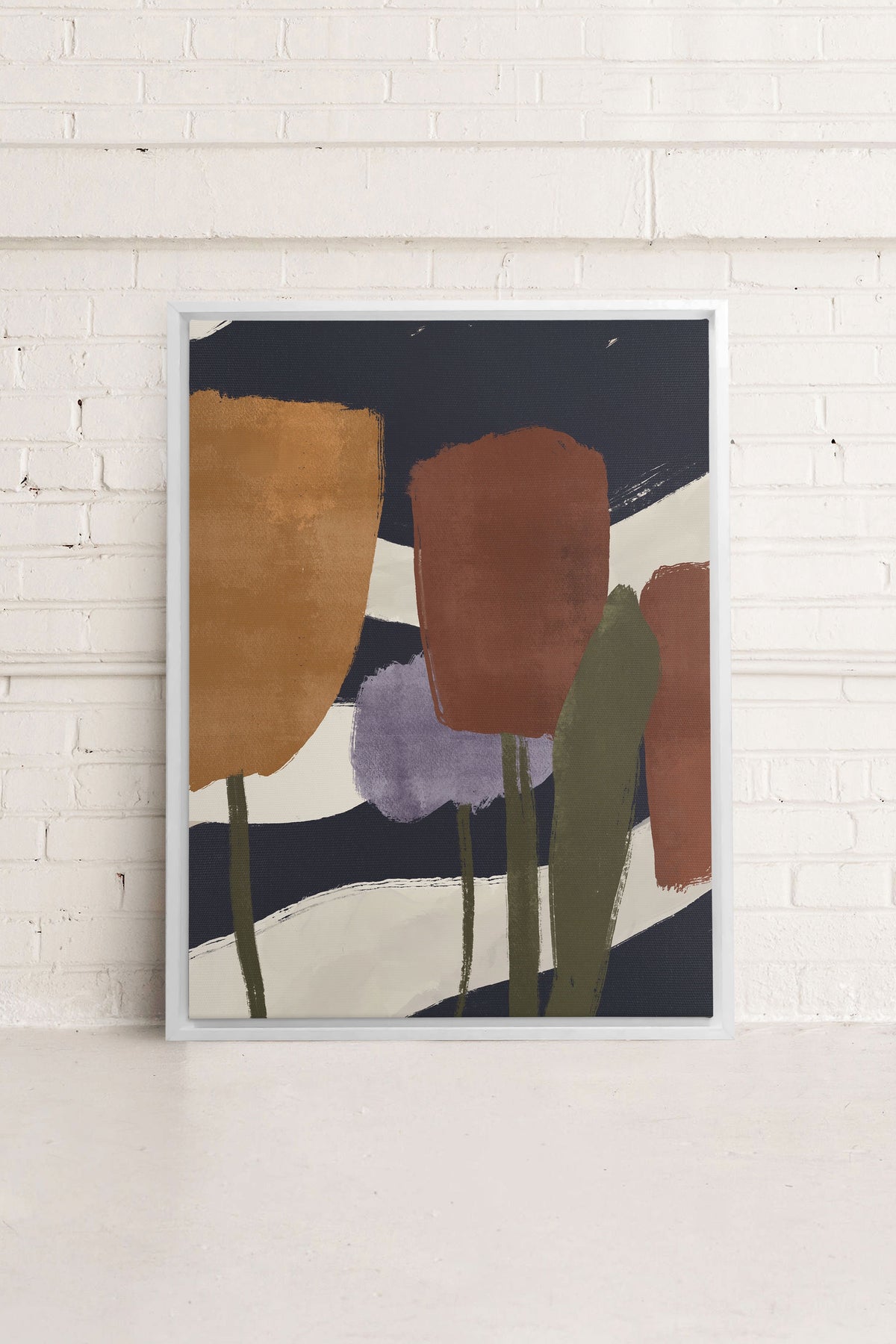 FLORAISONS, Oeuvre sur toile étirée