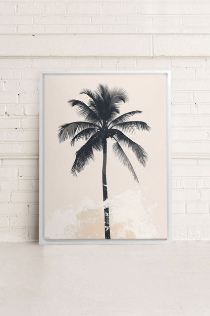 PALM BLISS, Oeuvre sur toile étirée