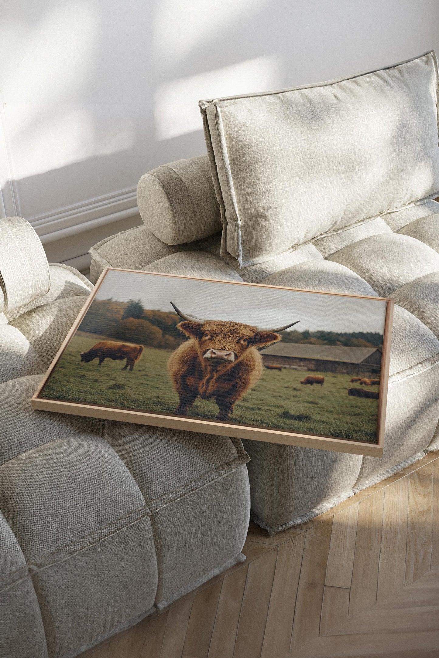 SPIRIT OF THE MEADOW, Oeuvre sur toile étirée