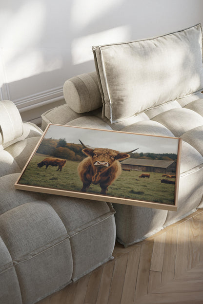 SPIRIT OF THE MEADOW, Oeuvre sur toile étirée