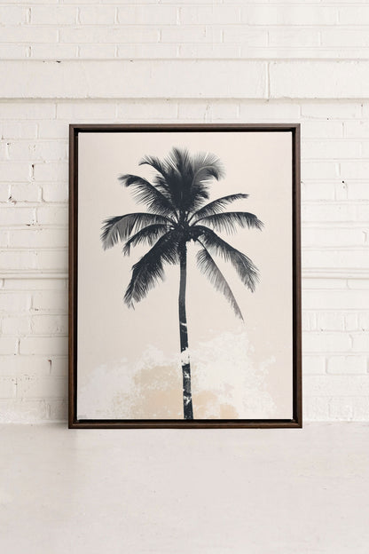 PALM BLISS, Oeuvre sur toile étirée