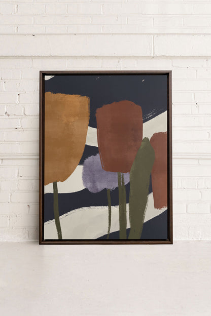 FLORAISONS, Oeuvre sur toile étirée