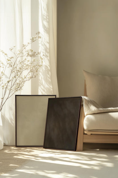 VELVET GLOW DUO (2 Oeuvres sur toile étirée)
