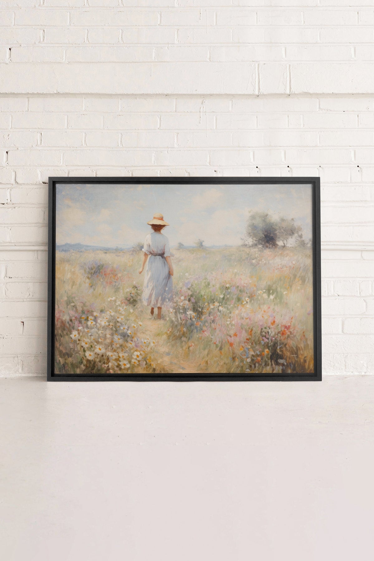Pastel Meadows, Oeuvre sur toile étirée