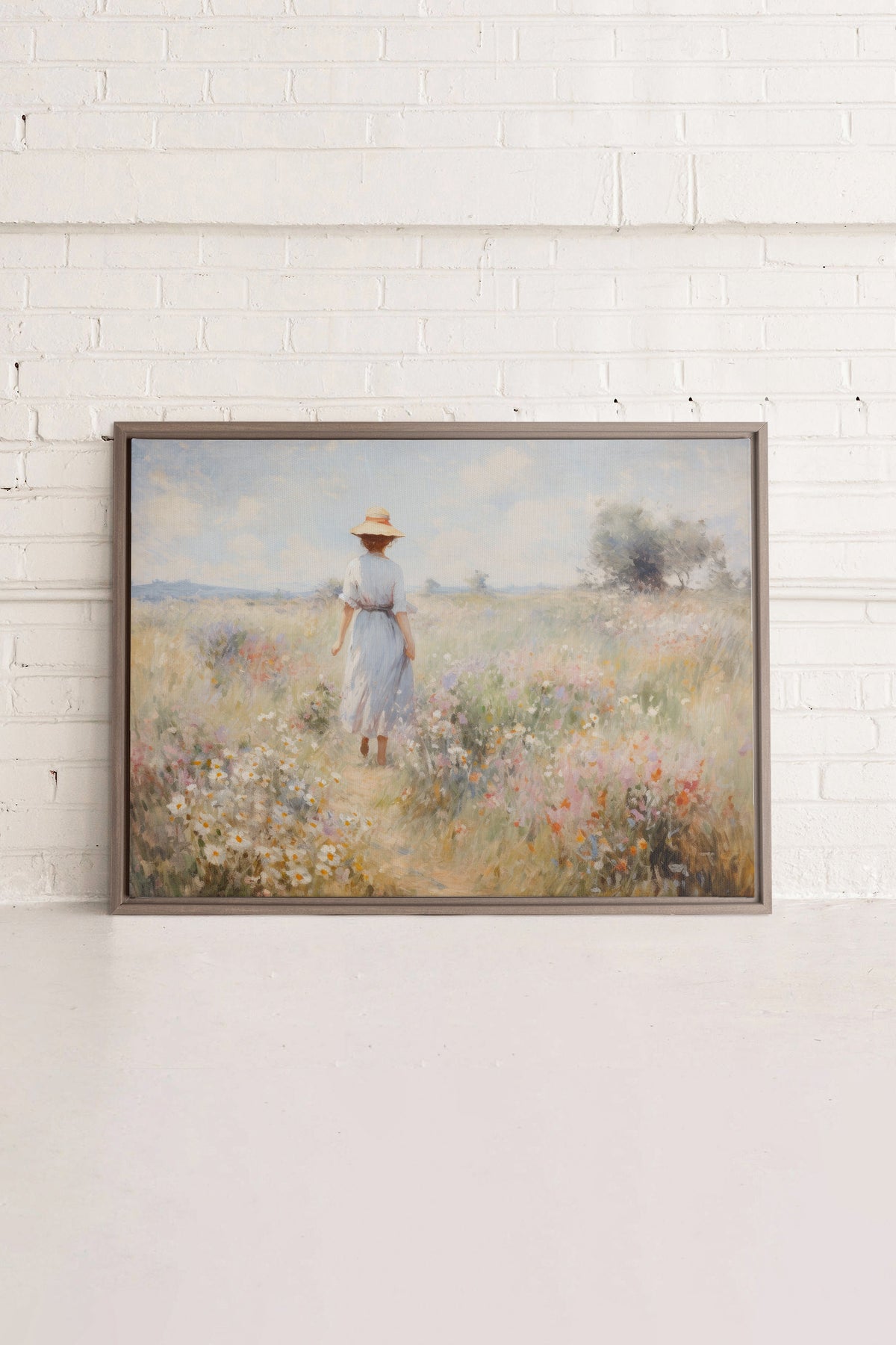 Pastel Meadows, Oeuvre sur toile étirée