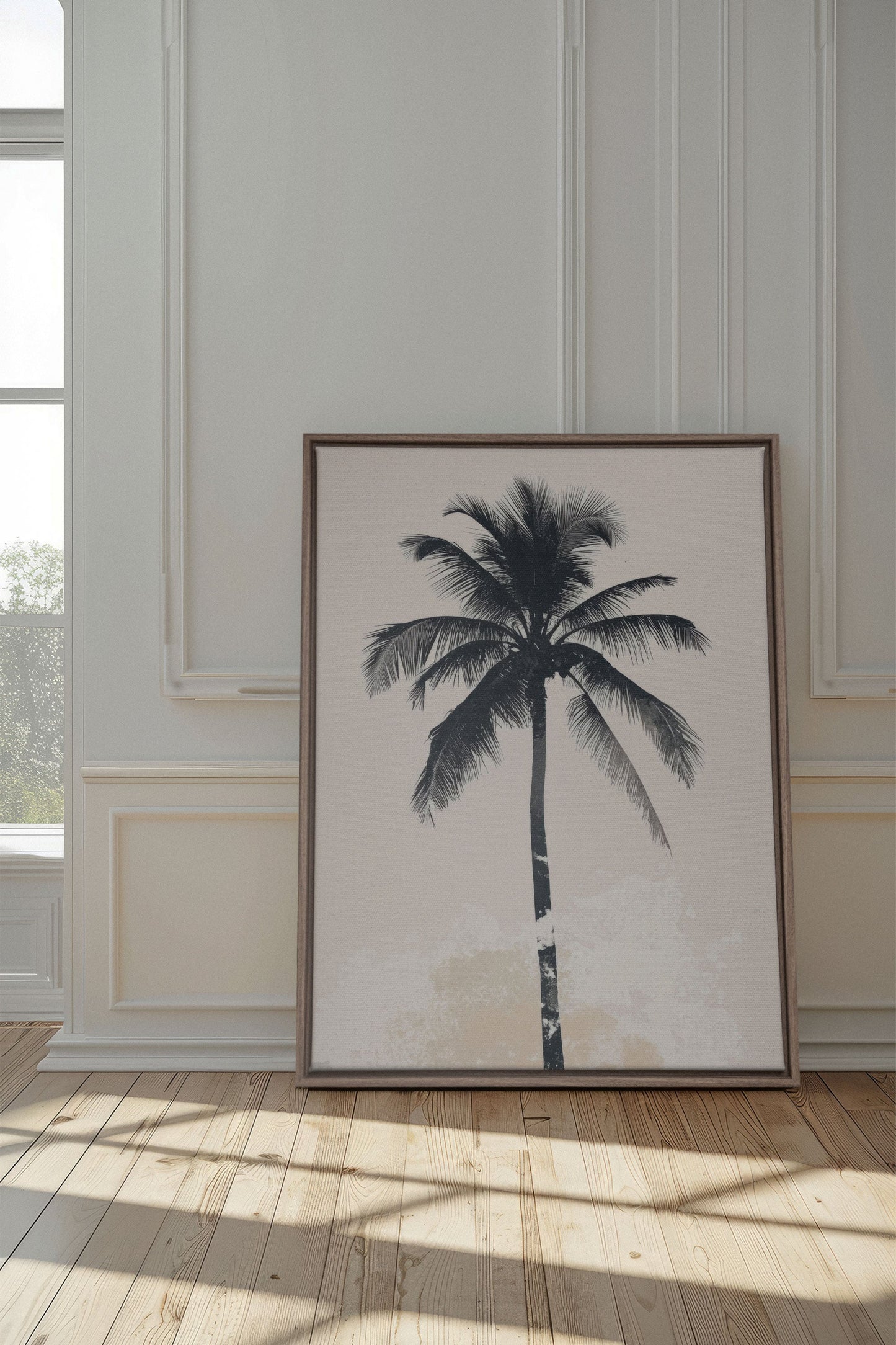 PALM BLISS, Oeuvre sur toile étirée