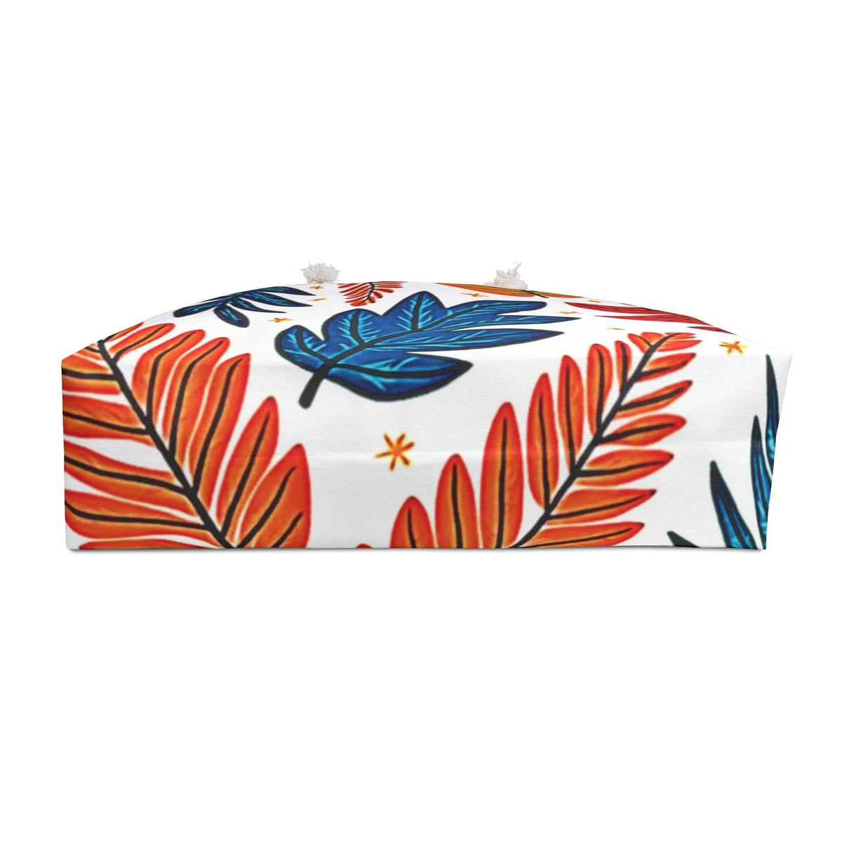 Colorful Tropical Leaves Weekender Bag | Palm Leaf Travel Tote Bag | Large Tote Bag | Mom Weekender Bag | mom carry on bag