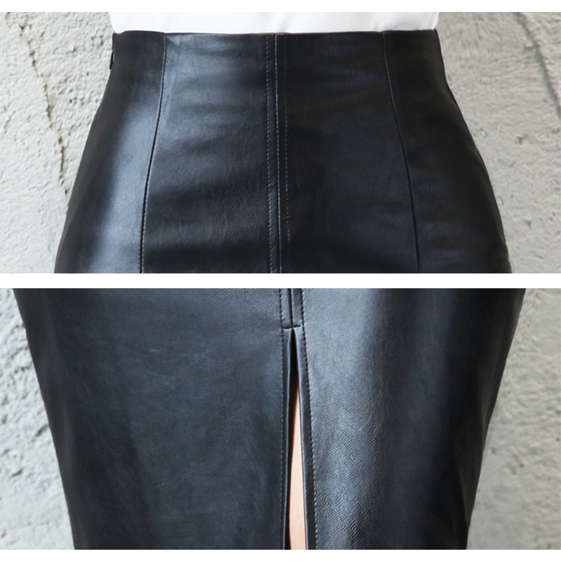 Mid Slit Skirt