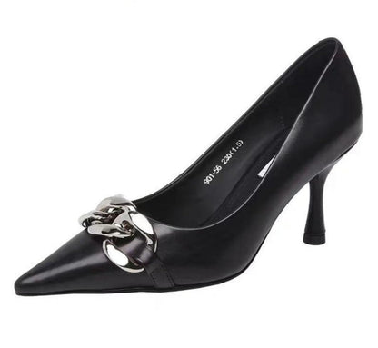 Triple Link Dress Heels