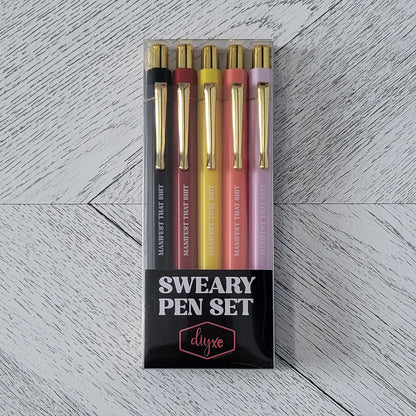 Manifest That Shit Pen Set