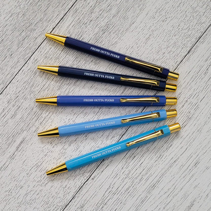 Fresh Outta Fucks Pen Set