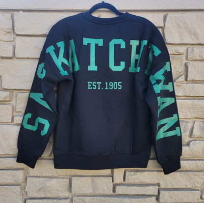 Saskatchewan Back Unisex Crewneck