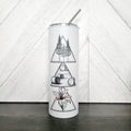 Geometric Saskatchewan Skinny Tumbler | Prairie Tumbler