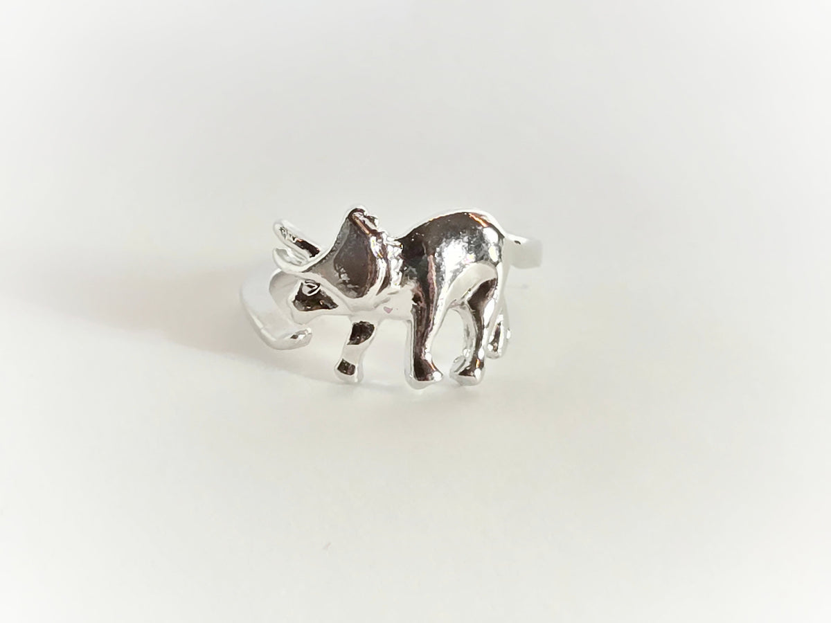 Dinosaur Ring | Triceratops (Size 5/Adjustable)
