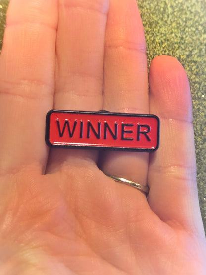 "Winner" | Collectible Pin