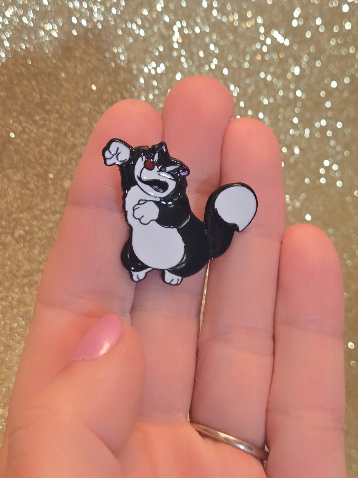 "Lucifer" the Cat | Collectible Pin