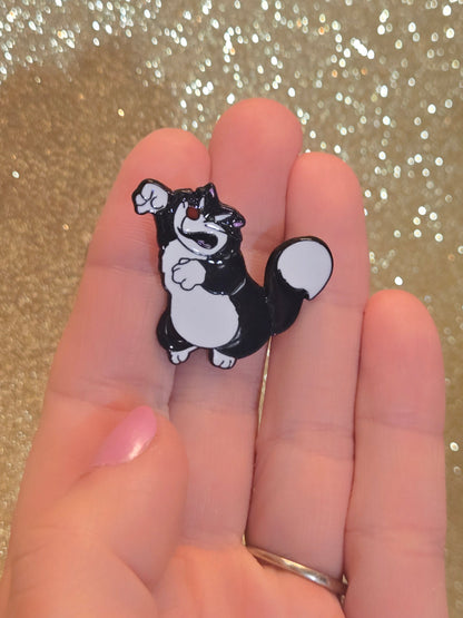 "Lucifer" the Cat | Collectible Pin