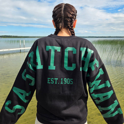 Saskatchewan Back Unisex Crewneck