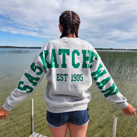 Saskatchewan Back Unisex Crewneck