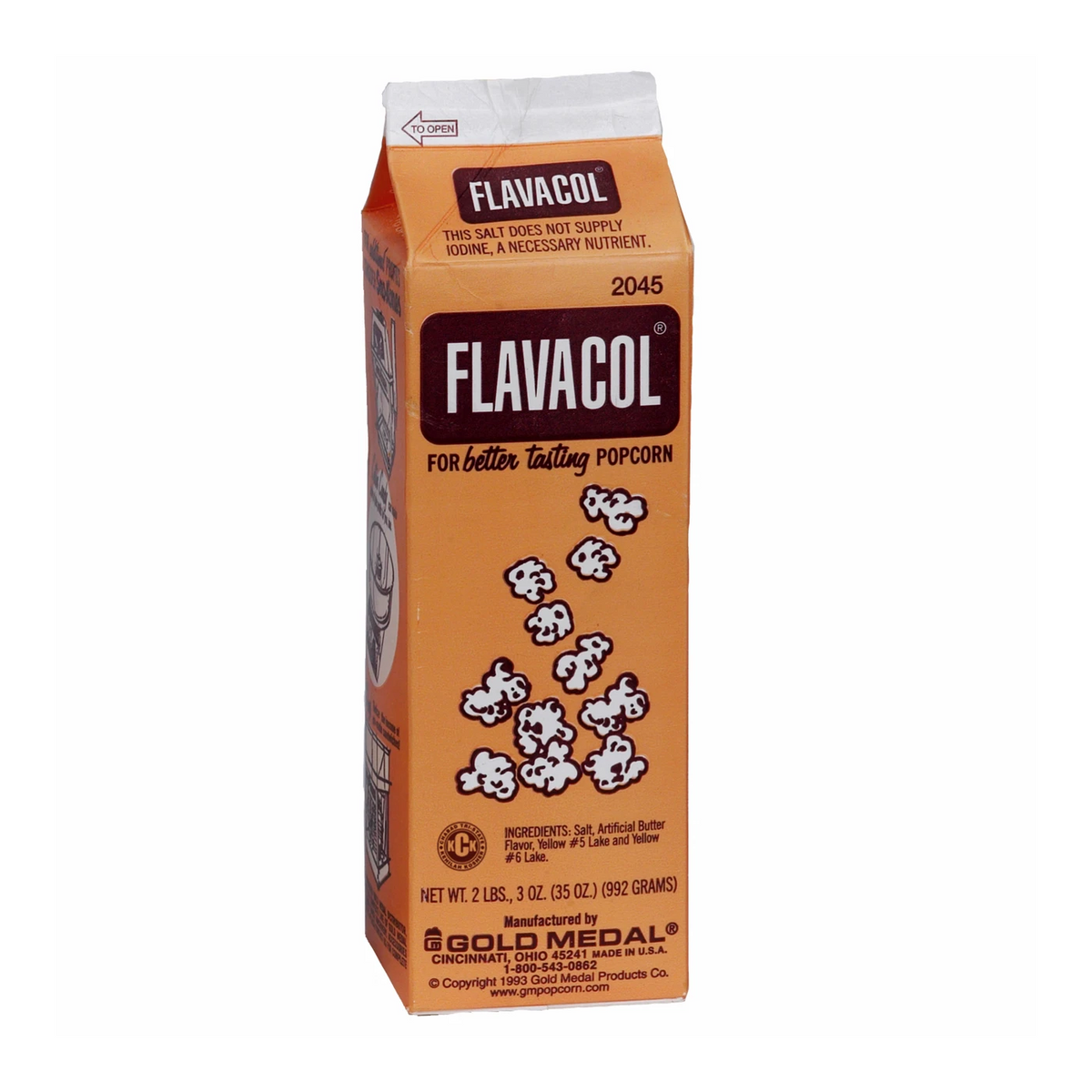 Flavacol Popcorn Salt 35oz