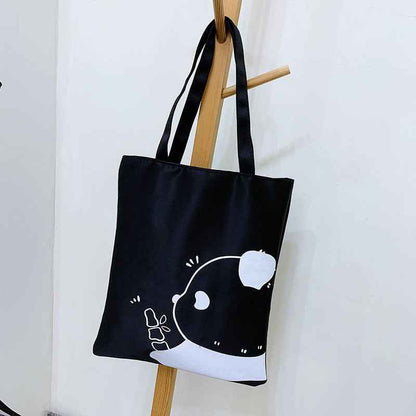 Student Commuter Shoulder Casual Tote Bag For Class