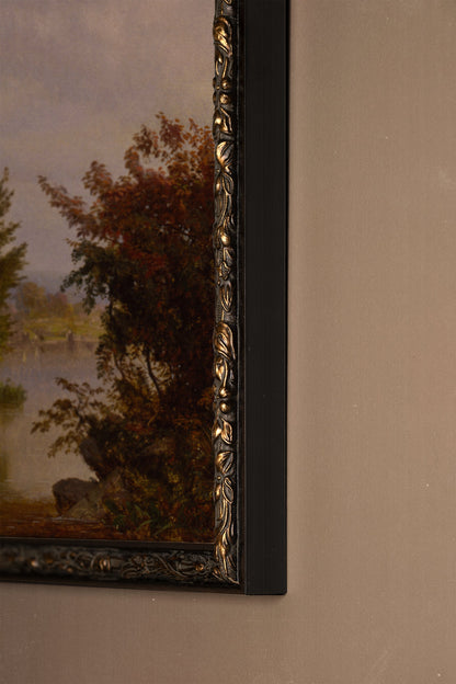 REFLETS D'AUTOMNE, CADRE VINTAGE BRONZE