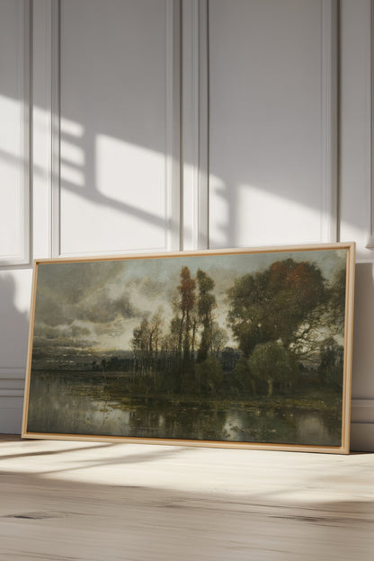 DARK SERENITY, Oeuvre sur toile étirée