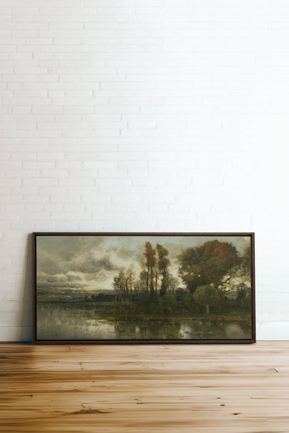 DARK SERENITY, Oeuvre sur toile étirée