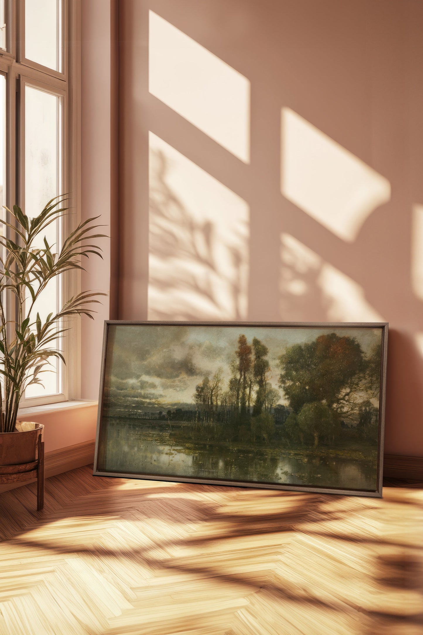 DARK SERENITY, Oeuvre sur toile étirée
