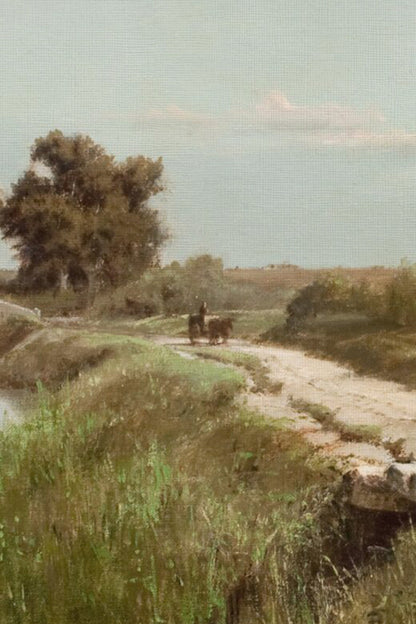 PÉRIPLE PAISIBLE, CADRE VINTAGE BRONZE