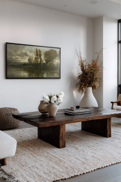 DARK SERENITY, Oeuvre sur toile étirée