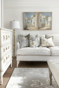 COMBINAISON VINTAGE GREEK VILLAS (2 Oeuvres sur toile étirée)