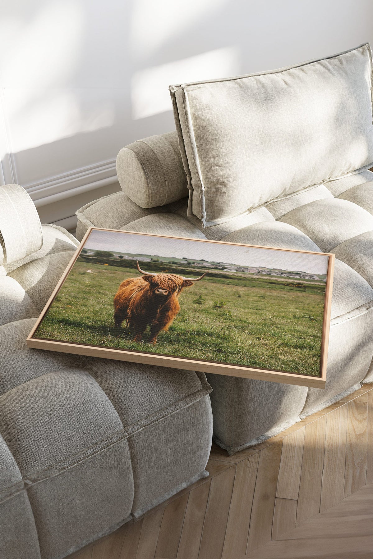 RUSTIC LEGEND, Oeuvre sur toile étirée