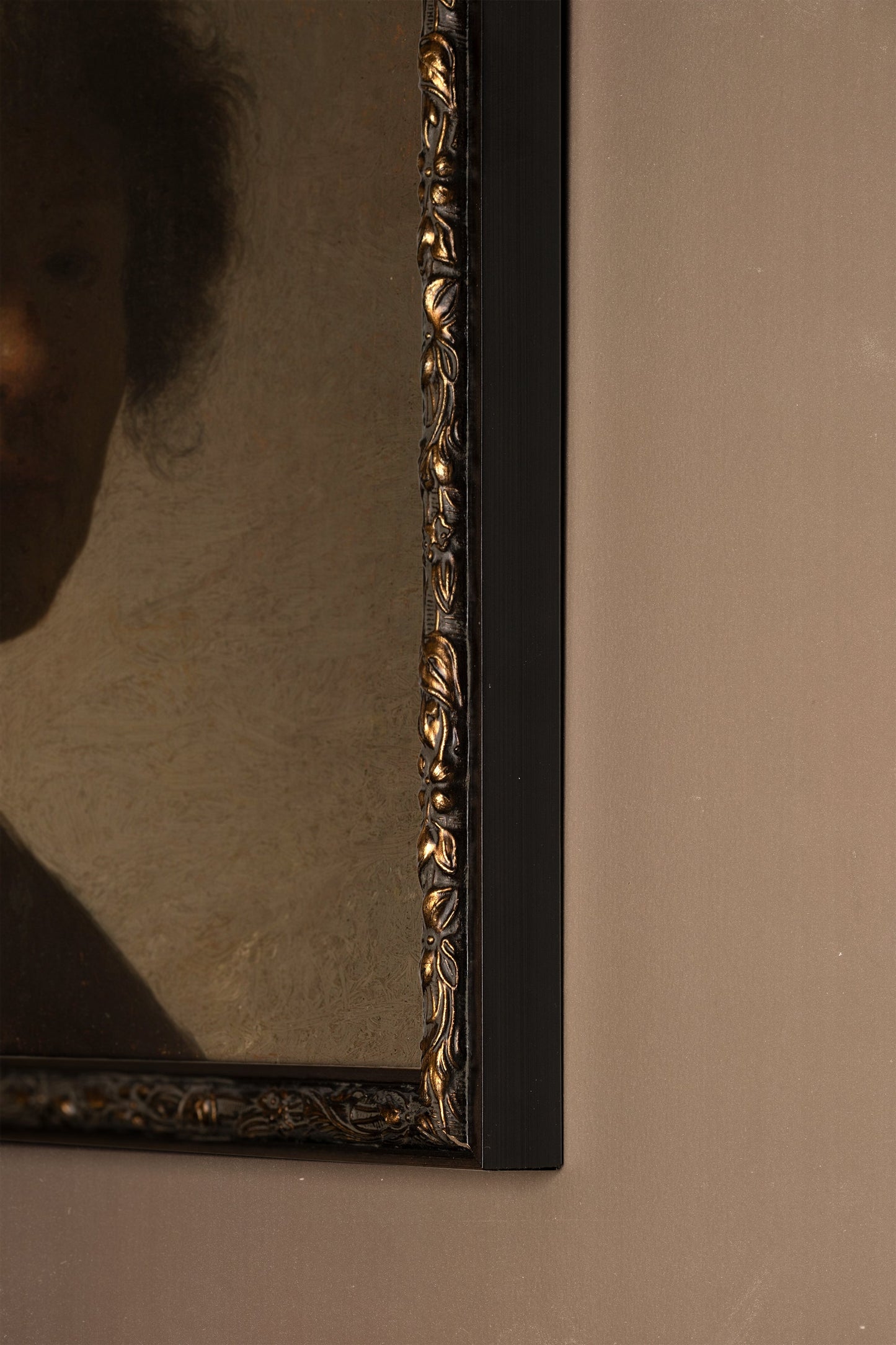 MURMURE DE LUMIÈRE, CADRE VINTAGE BRONZE