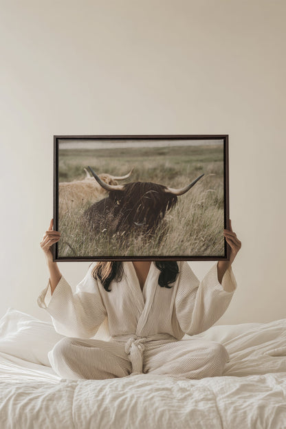 HIGHLAND SPIRIT, Oeuvre sur toile étirée
