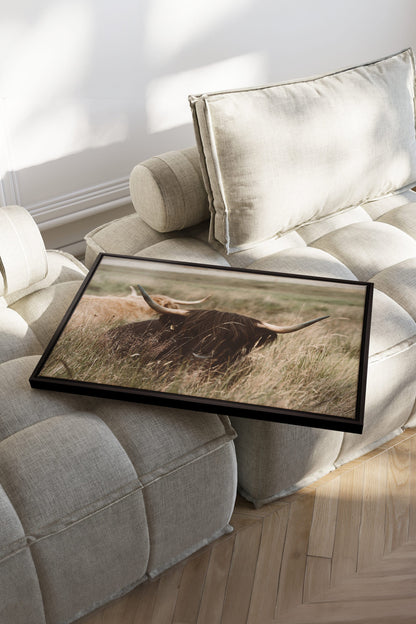 HIGHLAND SPIRIT, Oeuvre sur toile étirée