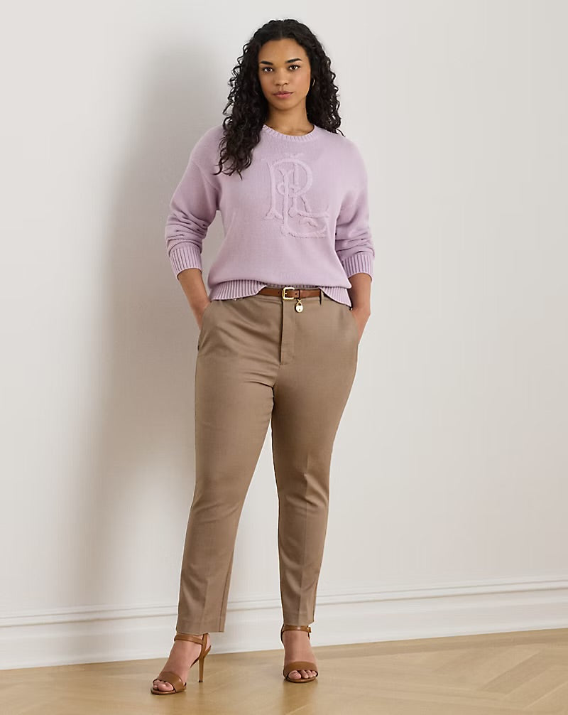 Ralph Lauren                                              Double-Faced Stretch Cotton Pant