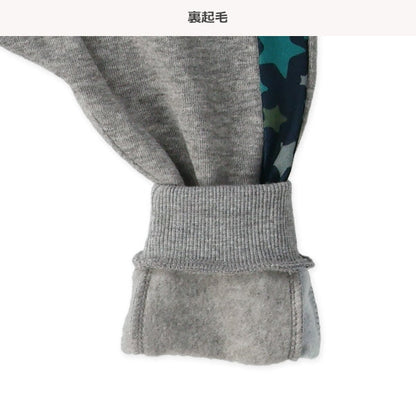 西松屋 ELFINDOLL 裏起毛星柄サイドラインパンツ 正規品