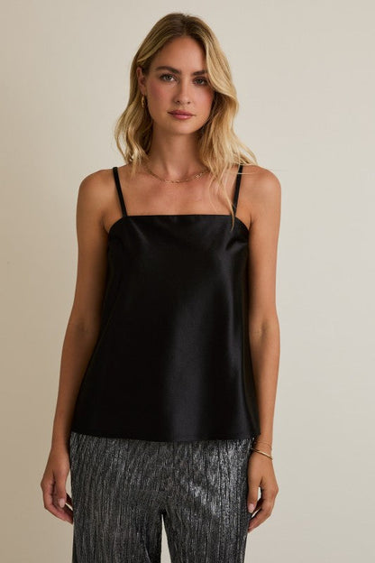 Nadia Contrast Strap Top