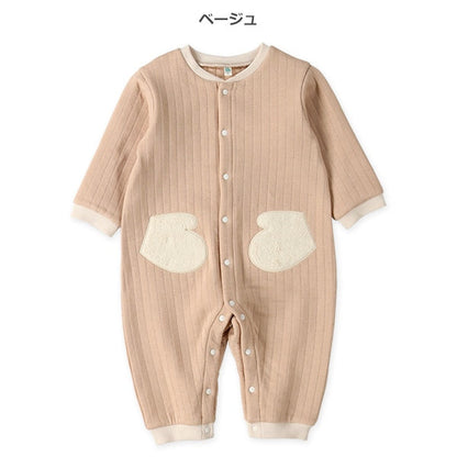 西松屋 ELFINDOLL キルトボア長袖カバーオール 正規品