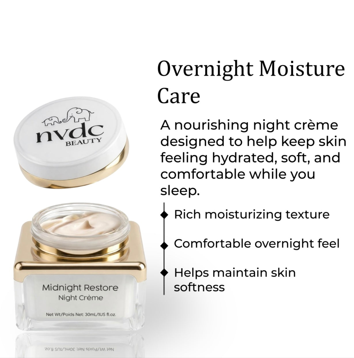 Midnight Restore Night Crème- for Anti Agying & Wrinkle