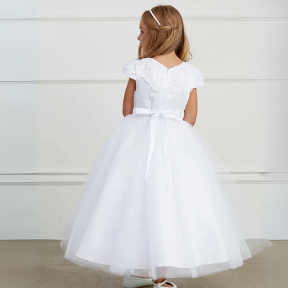Flower Princess Girls Formal Dress