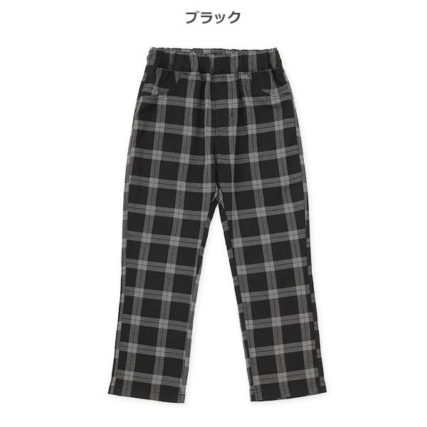 西松屋 ELFINDOLL CLASSIC 先染めチェックロングパンツ 正規品