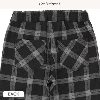 西松屋 ELFINDOLL CLASSIC 先染めチェックロングパンツ 正規品