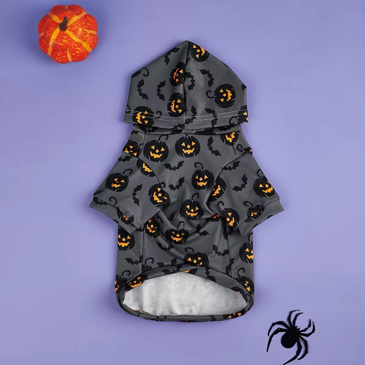Halloween Pumpkin Dog Hoodie | Dog Hoodie