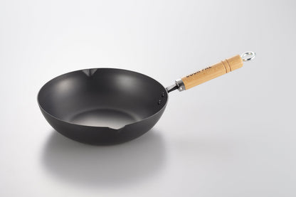 Yoshikawa Cook-Pal Ren Deep Fry Pan 20CM CARBON STEEL | MADE IN JAPAN