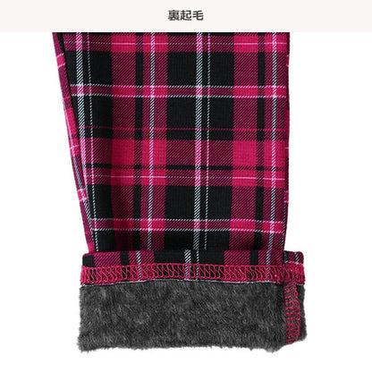 西松屋 裏ぽか チェックパンツ 正規品