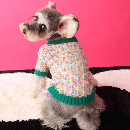 Evergreen Classic Knit Dog Sweater | Warm Everyday Dog Sweater
