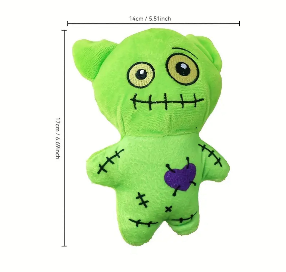 Zombie Dog Toy | Halloween Dog Toy